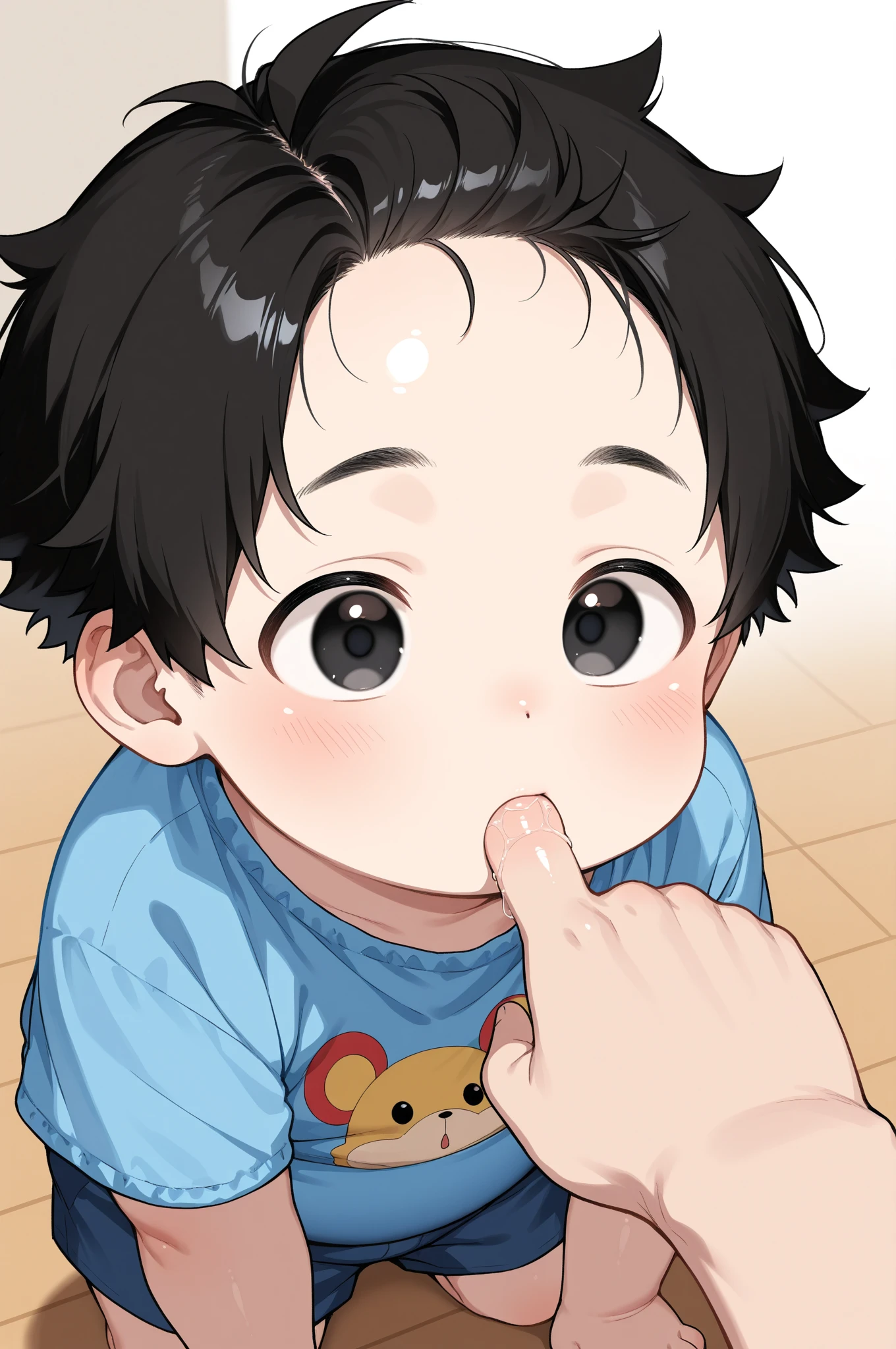 Top quality, movie quality, 2 boys (10 years old), in the bedroom, gay, boy's  inserted into boy's ,  overflowing from the ,  expression, sweat, sexy atmosphere