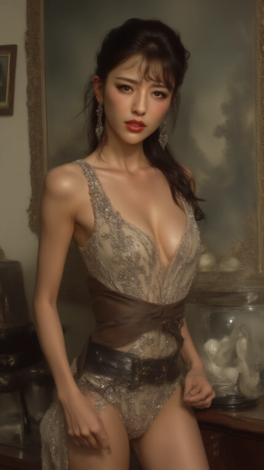 vocal and elegantly dressed 

