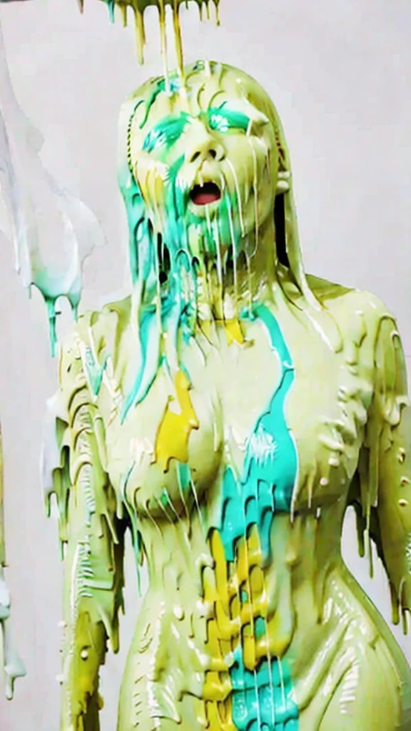 [Base:Beautiful Realistic Asians-v7] Slimy paint body 2025/11/01-b L1b