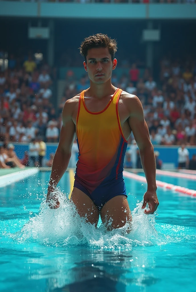 Swimmer 1.83 and 85 kilos