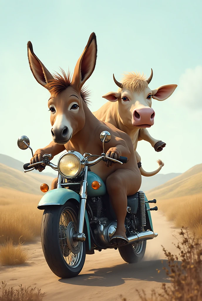 photorealistic, duo, (((( perching position, hyper , , dog on bull back, udders, glowing )))), hyper realistic, cinematic colors, cinematic lighting, incredible detail, 16k resolution, award winning photography, ((((feral, rear view))))