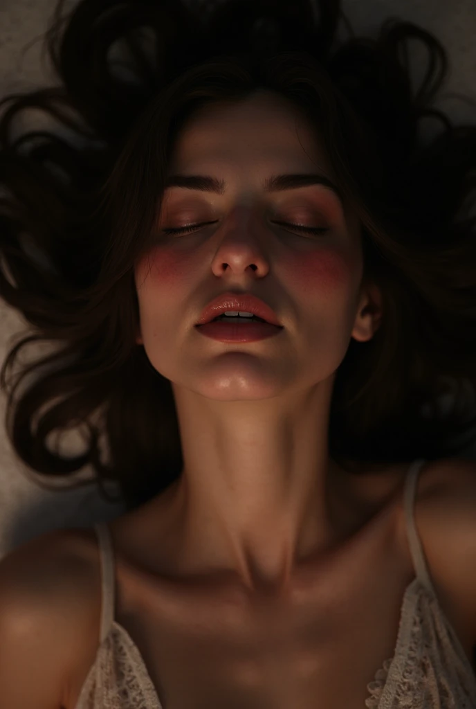 <lora:casting shadows style v1:1>
cucoloris,  light modifier, casting shadows, From above, A cucoloris patterned illumination casting a window shadow on a red lips woman laying in bed with her head on her hands, 1girl, solo, blue eyes, lying, parted lips, on back, blurry, realistic, cinematic, film, filmic, casting shadow, venetian blinds casting shadow light, shadow on face, face partially covered in shadow, different shadow, window casting shadow light, cinematography, detailed, detailed background, detailed face, high quality, 8k, cuculoris, kookaloris, cookaloris or cucalorus, light modifier, different light pattern, creative light, unique shadow, casting shadow style, 1boy, male focus, lips, sunlight, dappled sunlight