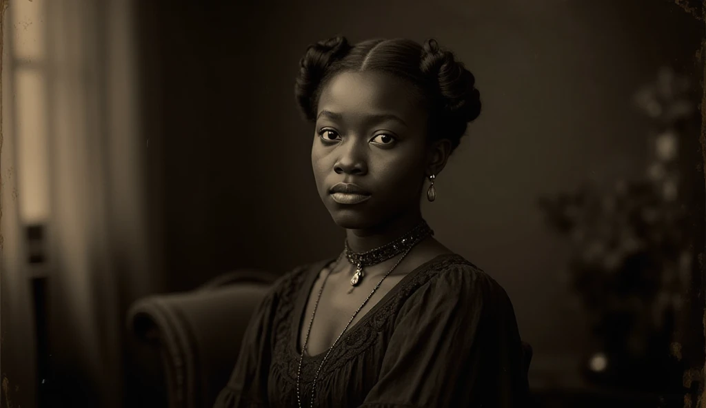 The Birth of Venus with ebony skin wearing a sheer dress, Paintings by Vigée Leblanc