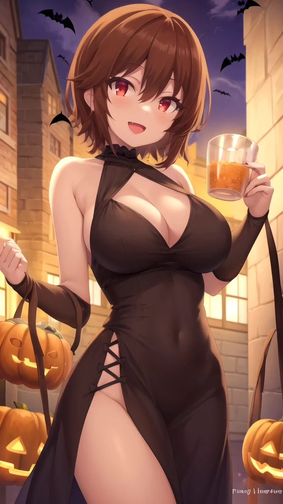 ((japanes)), big eye, kawaii faces, ((Halloween:1.5)), ((hi-school girl:1.5)), ((Metallic costume:1.5)), (Sailor Uniform) , ((pleatedskirt)), ((In Kyoto Animation Style)), masutepiece, Professional Lighting, Detailed face, Detailed eyes, super precision, Extremely beautiful, Princess Face, 1 girl, ???? Girl, bob cuts, ((Black eyes:1.5)), ((Solo:1.5)), 20 years old, ((Cowboy Shot:1.5)), Dynamic Poses, Cute face, ((?????????????)), ((earrings:1.5)), BREAK, ((a black choker:1.5)), Faint lips, Narrow waist, Shiny skin, Oiled skin, glistning skin, Looking at Viewer, half-opened mouth, A smile, Bright outdoor, Dancing, Halloween, ((frombelow:1.5)), ((Latex)), ((Halloween Hat)), ((Squatting)), Very bright, ((Jack-o'-Lantern Ride)), Metal Costume, from the front side,