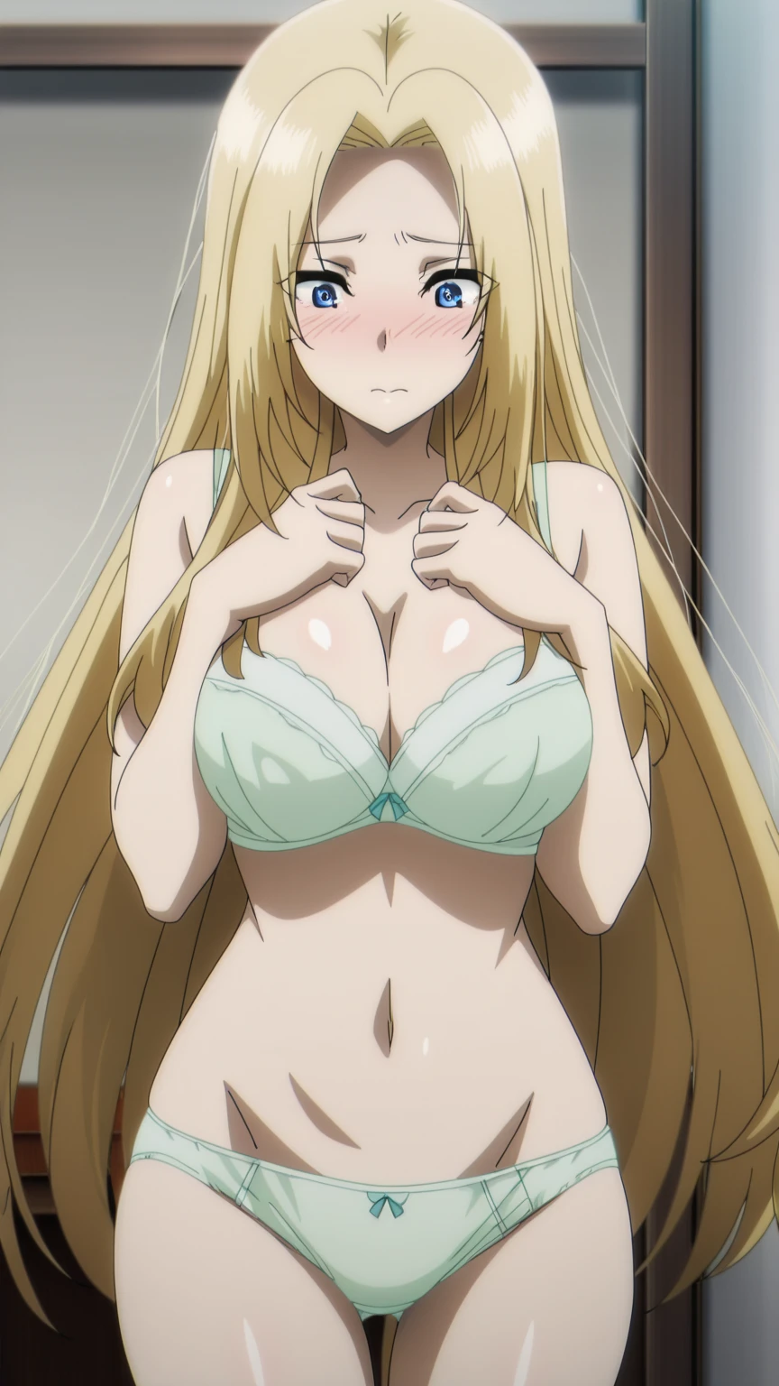 (masutepiece, Best Quality, High resolution:1.5, anime colours, megami magazine:1.2, anime poster style, anime keyvisual, sharp, 8k, photorealistic), (POV, 1boy, ,  squeeze, ), (beautiful eyes:1.5, beautiful face), Alice Zuberg, 1girl, blush, (white headband), (blond Long Hair, hair braid), (), (, ), upper body, (Perfect detailed , beautiful detailed hair, perfect detailed body:1.2, shiny skin), (thick outline, Beautiful outlines, black outlines), simple background