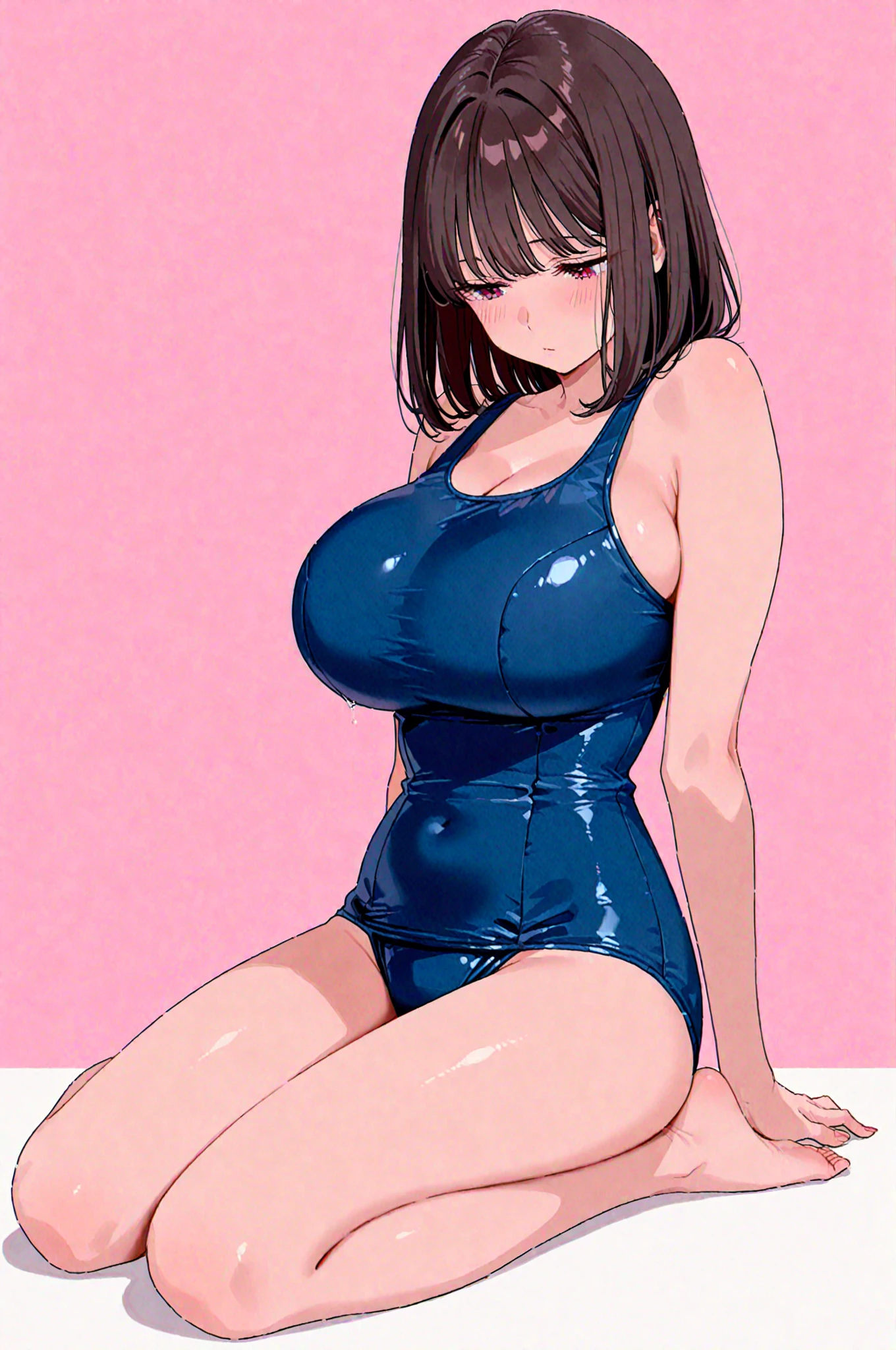 score_9, score_7_up, source_anime, 
BREAK
solo, 1girl,
<lora:YoshizawaAkane-09:0.9>,
YoshizawaAkane, black hair, brown hair, large breasts,
Competition swimsuit swim cap,
BREAK
expressionless, lethargy, non-fucus pupils, 
afterglow at the coast, 
Sitting, sofa, 
from above,