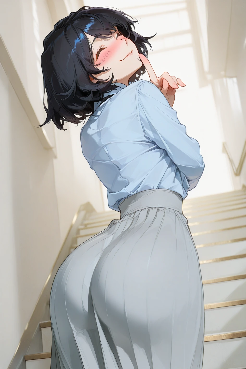 (Photorealistic), (masterpiece)), (highest quality), (detailed), (one girl), schoolgirl, school uniform, short skirt, full body, a class in session, lots of yellow ???,  ((leaking ???)), (((clutching ??????))),(peeing, blush), embarrassed, (puddle of ??? at your feet)