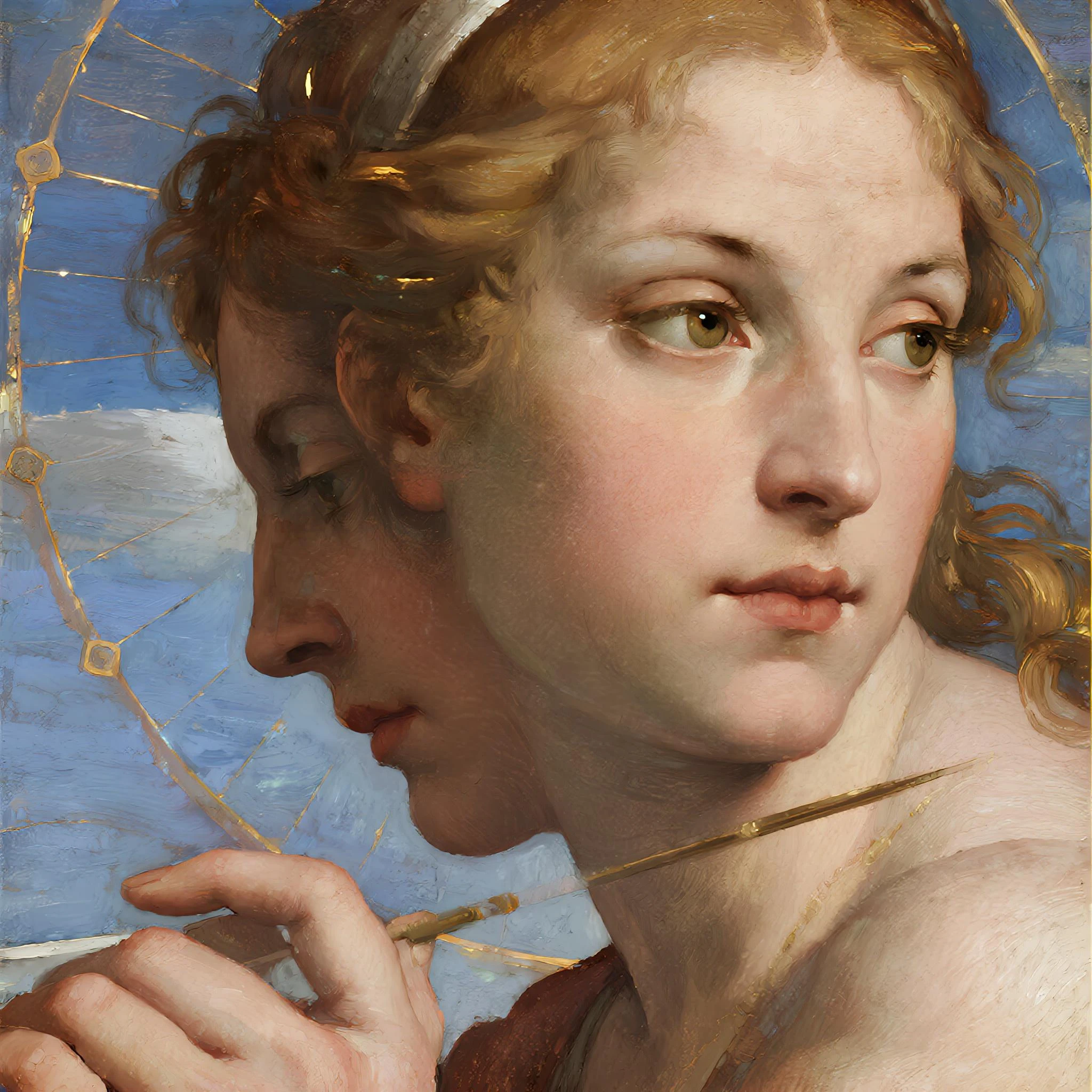 Cosmic landscape AI art