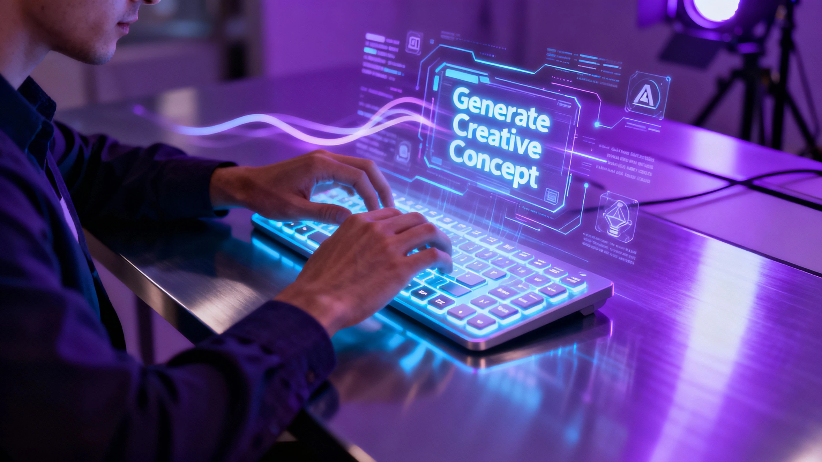 Enter text prompt for AI image generation with Qwen - Natural language interface