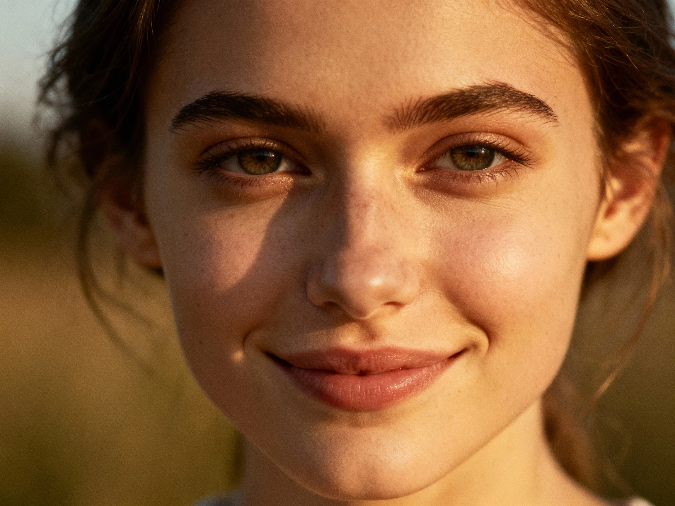 AI-generated portrait art - Expressive artistic portrait created by Qwen