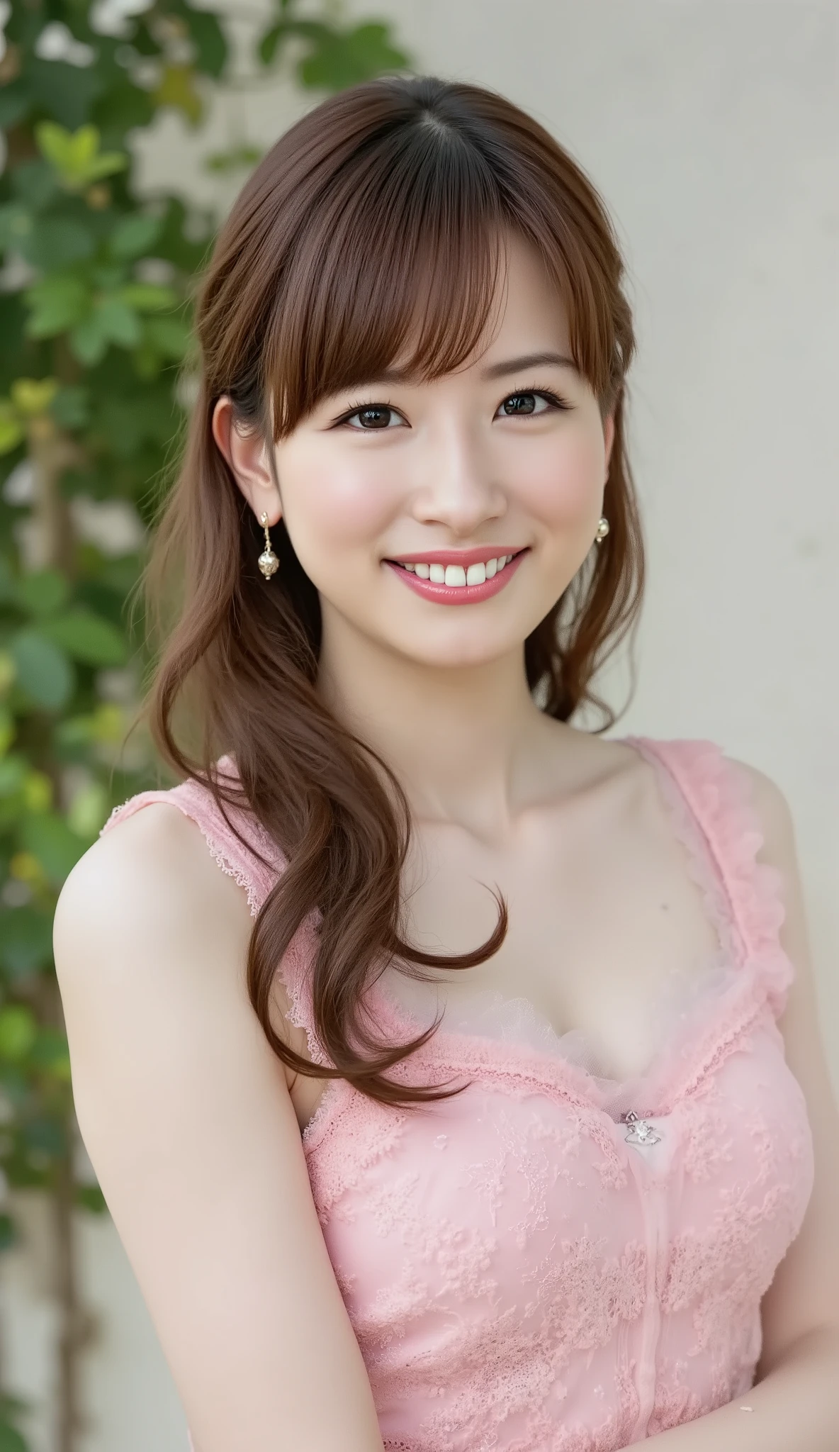 Highest Quality、super high resolution on a pile、super high resolution on a pile複合テクスチャ、cinematic lighting、very detailed、high detail、((high contrast))、8k、Japanese women in technical writing、(((She's snuggling up with a rabbit:1.5)))、perfect rabbit anatomy、(((そして彼女の背中には大きな翼が付いており色は柔らかなPinkに染まっている:1.3)))、very detailed顔、very detailed虹彩、, shiny, soft lips、(((long hair:1.1)))、Shiny, Beautiful Brown Hair、fluttering hair、Realistic Textured Skin、perfect anatomy、Perfect Fingers、I have big breasts、skinny、thin waist、sexy hips、Beautiful navel、sexy thighs、Long Legs、、色とりどりのFlowerの冠を被っている、(wearing a crown of colorful flowers、They wear white bikinis with elaborate details、lots of gold particles adhering、植物を思わせる形の穴がnumber多く開いているビキニ、a bikini like a fusion of plants and iron、they have a rose vine anklet wrapped around their feet、、(((そして彼女の背中には大きな翼が付いており色は柔らかなPinkに染まっている:1.3)))、、、a sparkling space like heaven、背景は薄いYellowや水色や薄いPink色の霧状の雲がベース、Blessed by Rabbits、Soft clouds that make you feel breathing、Wind without gravity、(((the loveliness of netherland dwarf rabbits snuggling up:1.3)))、、、、a fusion of plants in space、Little Stars Move in Circles、Relieves Captured Emotions、綺麗なFlower、美しいFlower、可憐なFlower、Yellow、Pink、Blue、red、green、Purple、Flower、Flower、number々のFlower。Flowerびらが舞う、Flowerびらが舞い上がる。(((they have 3 netherland dwarf rabbits at their feet:1.3)))、(((blessing netherland dwarf rabbits)))、(((the loveliness of netherland dwarf rabbits snuggling up:1.3)))、、、💖lots on the screen。
