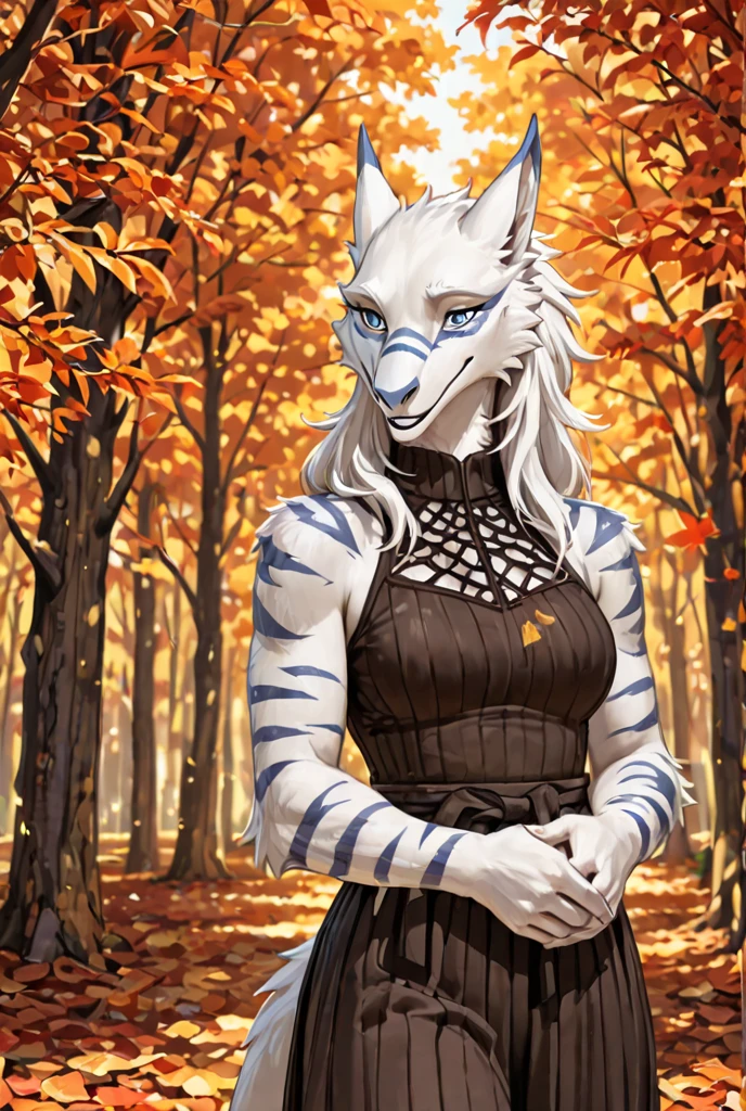 by kenket, by totesfleisch8, (by thebigslick, by silverfox5213:0.8), (by syuro:0.2), elora furry, detailed and extremely fluffy body fur, fluff, masterpiece, looking up beautiful surroundings, detailed background, happy, leaf-dress, (uploaded on e621,8k, RAW photo, high resolution,high quality), ((masterpiece)), female, (wear shirt and ??????????), (front view), (cinematic lighting), backlighting, (shaded), detailed background, by dagasi, (by personalami), [by Ruan Jia], photorealistic, hyperrealistic,
