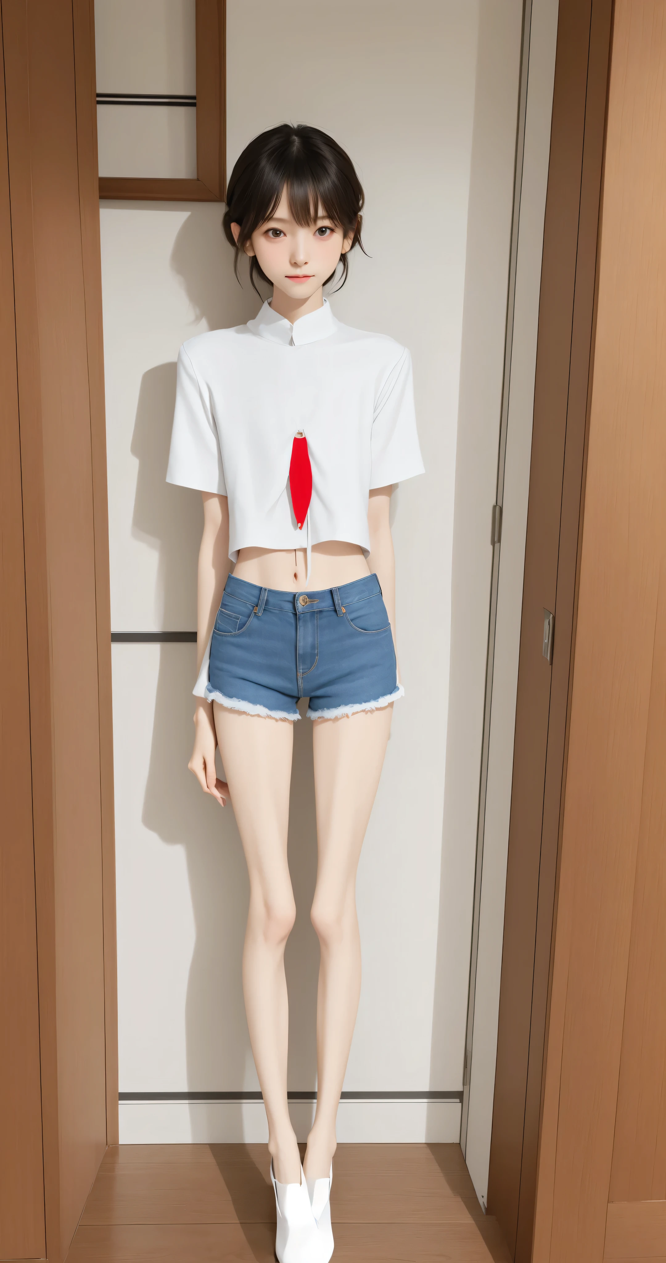 レッグup,かわいいyounger女の子,slender,Rating_blatant,short,skinny,(skinny:2.0),(smile:0.6),slender body,(tiny:1.1),(younger:1.4),cute little girl,no hair on pussy,score_7_ up,score_8_ up,score_9,source_Authentic,twin tails,bed,realistic,masterpiece,the whole body is wet with semen,perfect face,small breasted,Made in Japan,lays down,The father opens the girl's legs wide and shows her pussy to viewers,Realistic,(white skin:1.1),Cum on,thin thin thighs,thin arm,Narrow Shoulder,naked,anatomically correct,detailed skin,dark haired