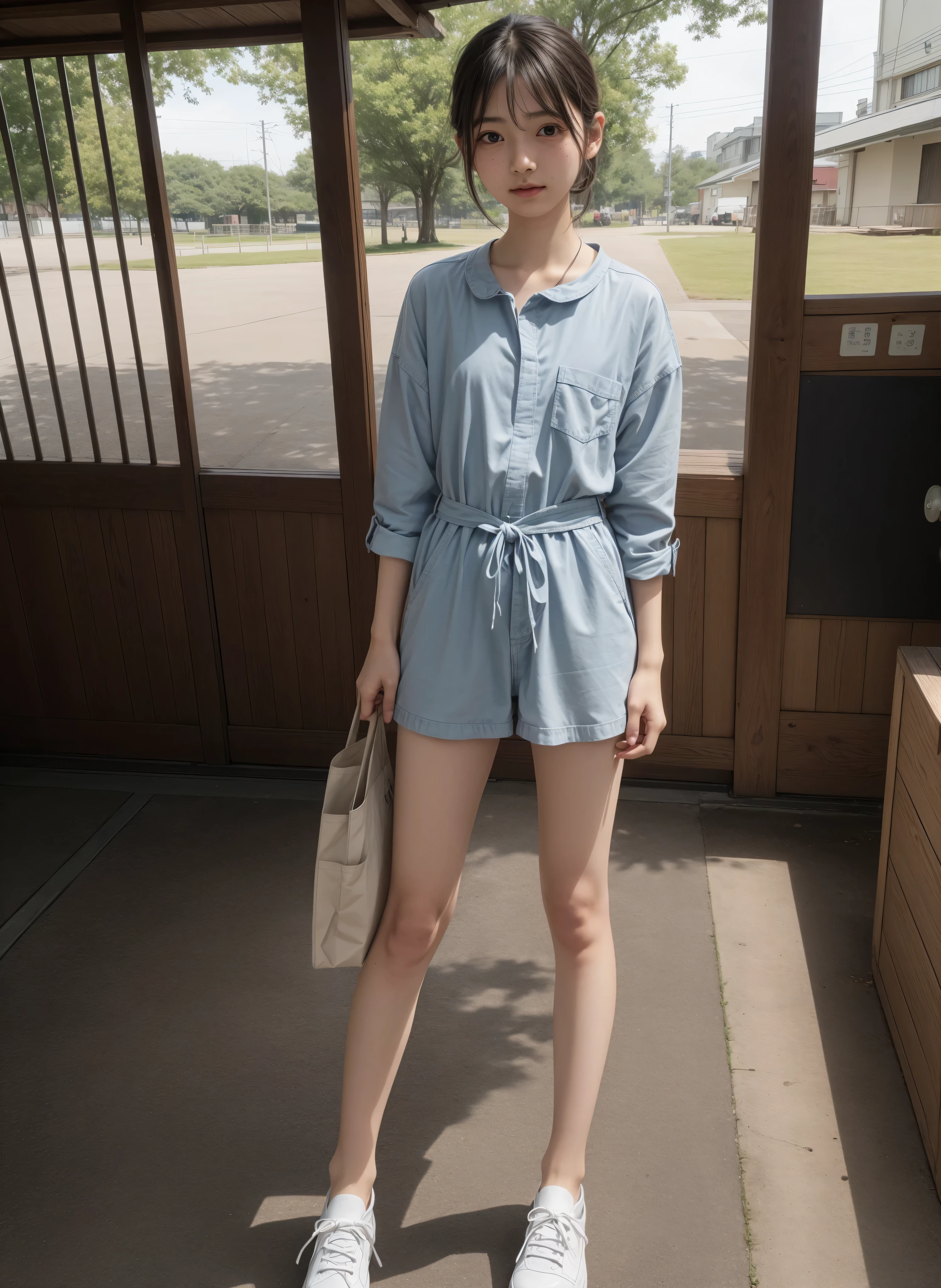 16 kg,20 years old,4K,8k,(:1.2),(:1.5),cute girl,かわいいyounger女の子,detailed face and eyes,detailed skin,slender,(slender:1.5),Picture,realistic,score_7_up,score_8_up,score_9,short,skinny,(skinny:1.3),slender body,younger,(younger:1.4),sailor suit cosplay, navy knee-length skirt that can be seen when closed,Hair elastic,realistic,in the skin There is a large amount of semen all over the body,masterpiece,sitting on a park bench,small breasted,Made in Japan,Narrow Shoulder,very thin,I have a large amount of semen on my face,black stockings