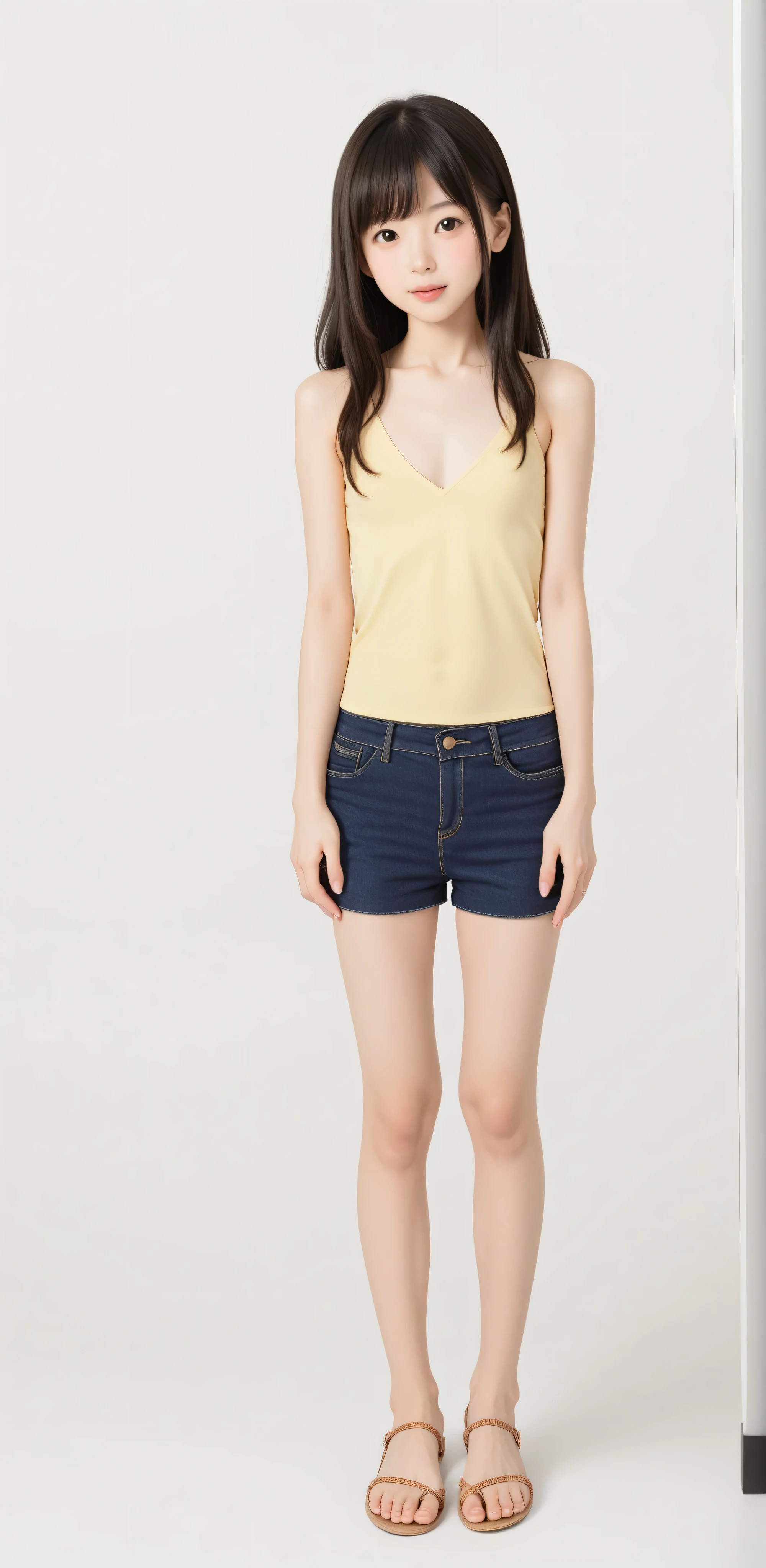 cute girl,かわいいyounger女の子,slender,(slender:1.2),short,skinny,(skinny:1.3),slender,slender body,young cute girl,younger,younger:1.1,score_7_ up,score_8_ up,score_9,(The buttons on her blouse are off:1.5),realistic,sitting on a park bench,School Uniforms,small breasted,Nikko,Made in Japan,normal size breasts,(white skin:1.2),(Smile Yan:0.1),Narrow Shoulder,(Raise your knees and open both legs:1.5),(black tights)