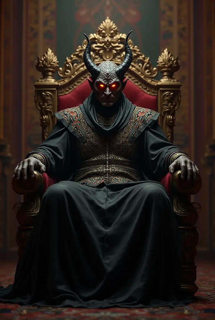 The devil on the throne - SeaArt AI