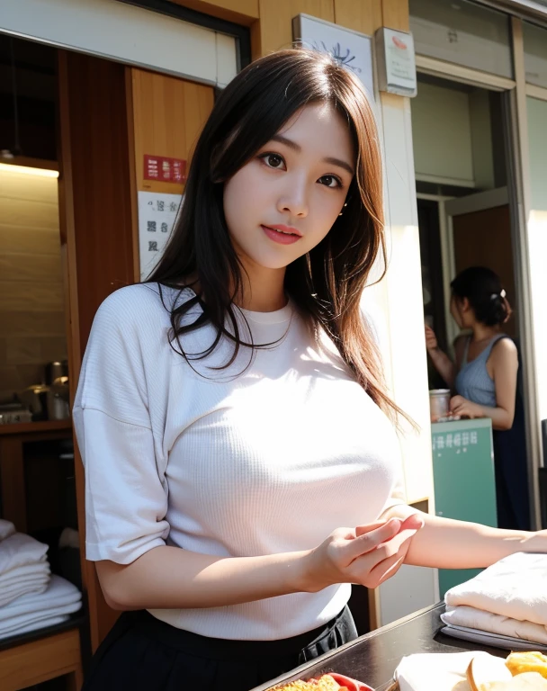 Taiwanese girl 18 years old with baby face and big breasts