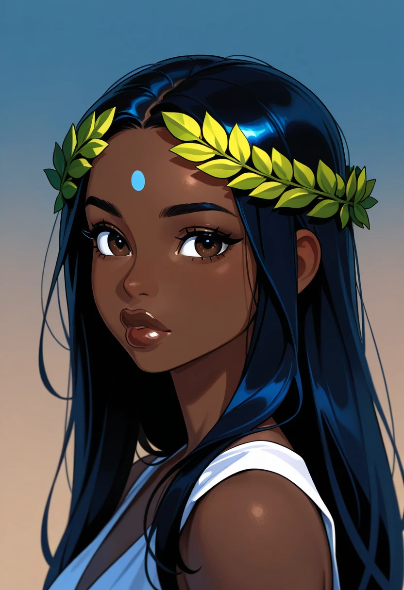 "(A masterpiece, high quality, detailed CG 8k wallpaper and exquisite illustration) Miguel, a young and talented Afro-Latino sorcerer: dark, thin, curly haired, 17 years old, with heterochrony, (protagonist)".