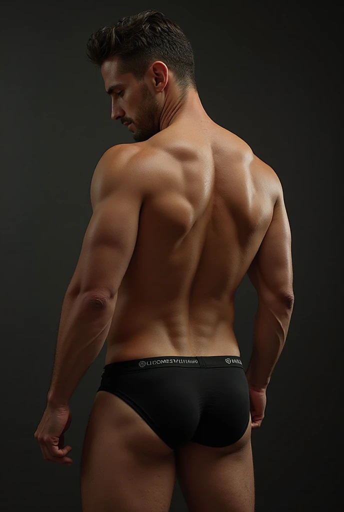 Fullbody standing picture of white Handsome muscular    gay man wearing skinny tight , shiny light black hair Disconnected Pompadour oiled hair style, very big golden neck chain, shiny varnished shoes, red lip, six pack, tattoos, ,  shot, , milking , very big , very big , shiny oiled skin, , oversexed, , standing at white lighting show room.