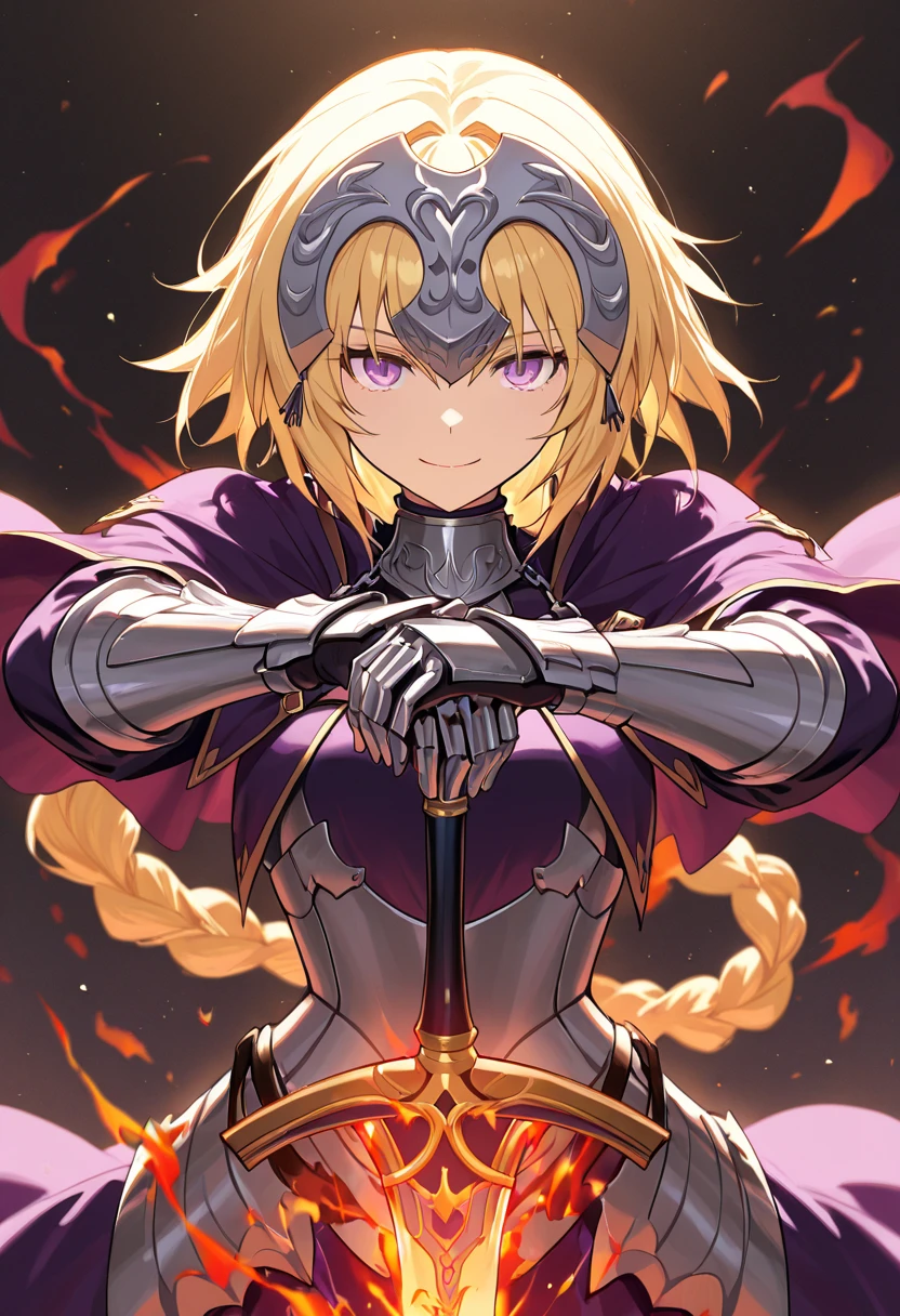 masterpiece, perfect quality, best quality, absolutely eye-catching, absurdres, highres, newest,  <lora:ecclesiaygoIllustriousXL:1>, 1girl, ecclesiadogmatika, cowboy shot, hammer, holding hammer, smile, dynamic pose,