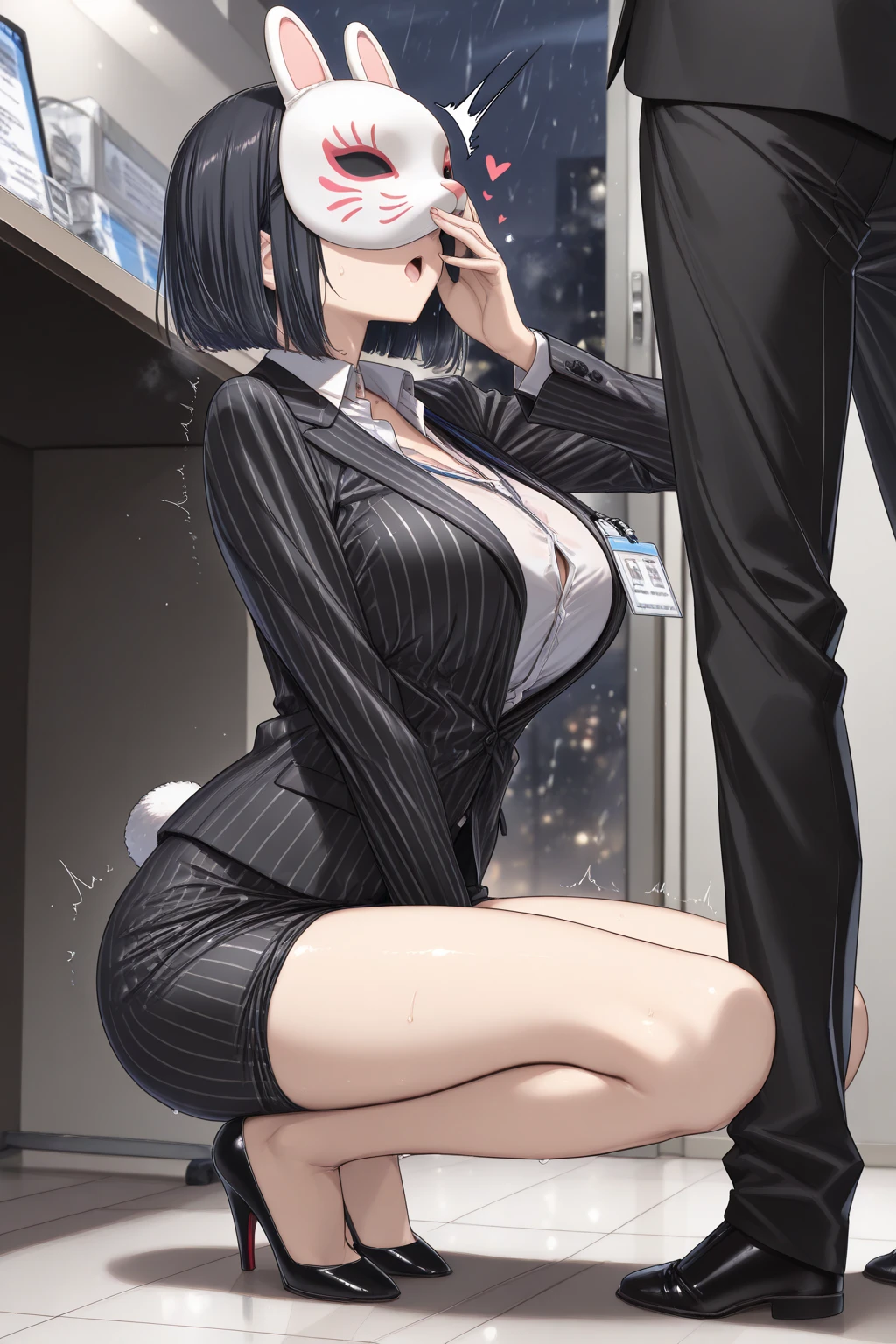 tmasterpiece， Hot lens， （（best qualtiy））， absurderes， Perfect ， Tae Takemi， （Small smile）， choker necklace， choker necklace， choker necklace， shift dresses， （：1.3）， no-bra， well-defined abdomen， labcoat， standing on your feet， Doctor's office background， sexyposture，（cleavage）