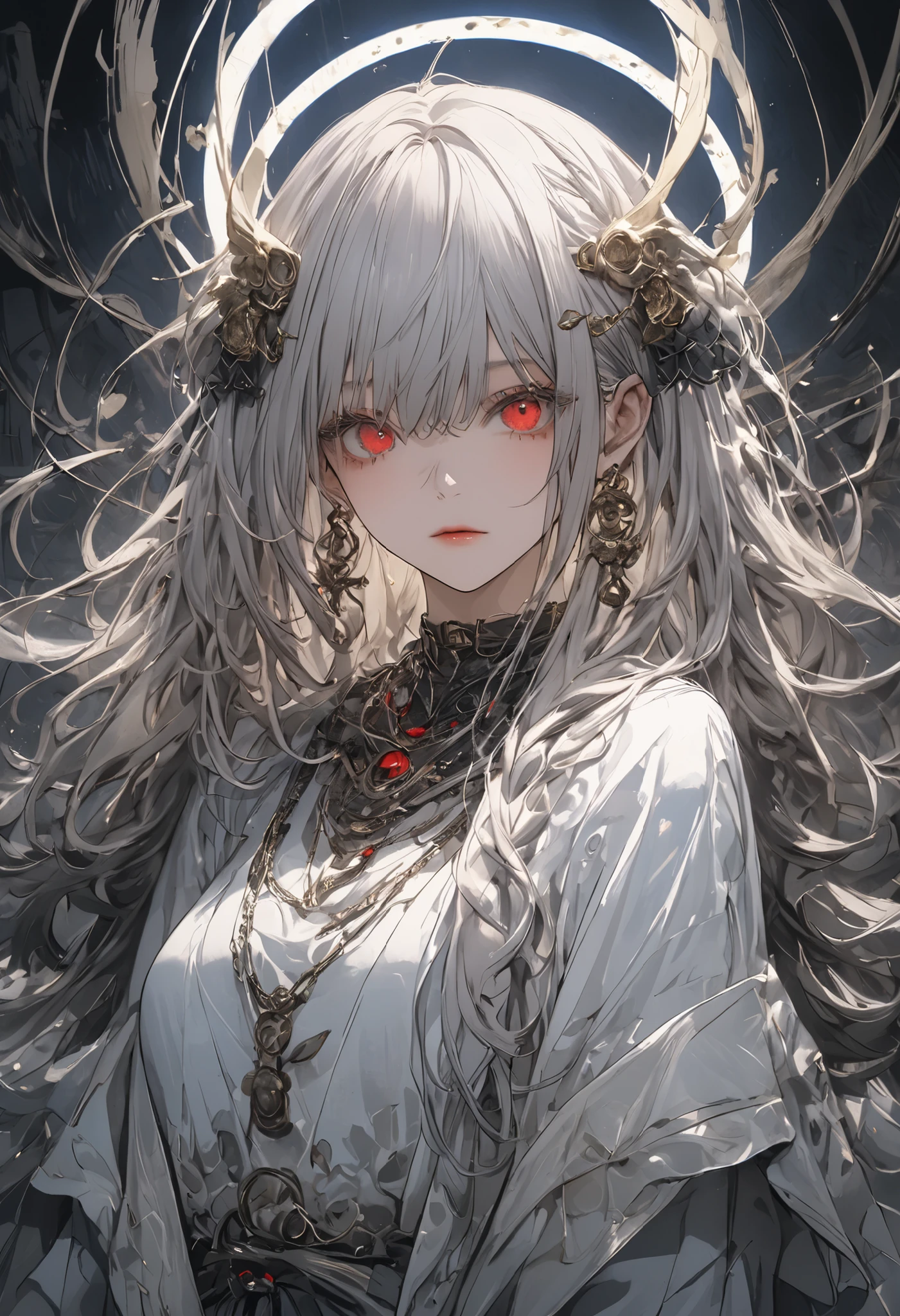 high quality、details、Realistic、100 Yokai、Hyakki Yagyagyayo、Phosphorescence in the Dark、Ancient horrors、masterpiece,(masterpiece),fuill body ,best quality ,(Highest Quality), cinematiclighting ,(cinematic lighting)、beautiful detailed eyes ,eye detail connected to an electric wire,uitra-detailed,(超details),highresolution, (high definition),8k,8K resolution,official art,(official illustration style),scramble crossing、Bright Red and Blue Tones、Intense color saturation、Exquisite Lighting、Creative Composition、Exquisite Digital Painting