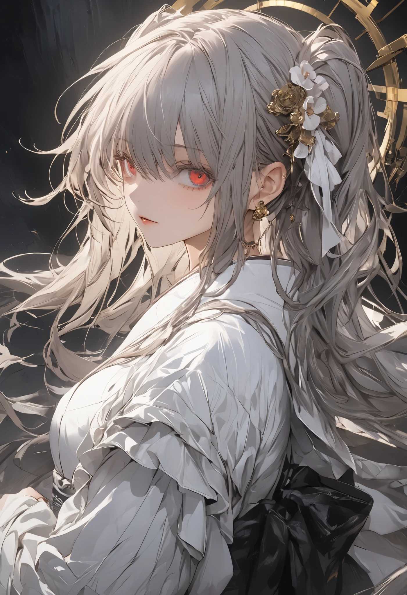 high quality、details、Realistic、100体のspecter、specterを率いる少女、at the scramble crossing、Hyakki Yagyagyayo、Phosphorescence in the Dark、Ancient Japanese numbers々specter、fear、masterpiece,(masterpiece),fuill body ,best quality ,(Highest Quality), cinematiclighting ,(cinematic lighting)、beautiful detailed eyes ,eye detail connected to an electric wire,uitra-detailed,(超details),highresolution, (high definition),8k,8K resolution,official art,(official illustration style),Bright Red and Blue Tones、Intense color saturation、Exquisite Lighting、Creative Composition、Exquisite Digital Painting