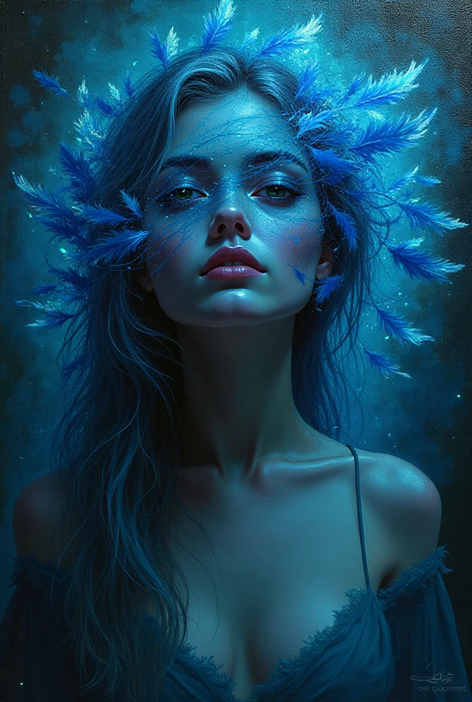 a Girl, laughing, Colorful colors, surrounded by water bubbles, in the style of Kawacy, Masterpiece, Oil painting drawn in anime style, head close - up, exaggerated perspective, Tyndall effect, water drops, mother - of - pearl iridescence, Holographic white, chess queen outfit, anime girl, girl with a pretty face, white gold hair, green eyes, goth girl, ((sexy school uniform)), wearing a stylish very sexy , with a funny expression on her face, Hellwalker, incombing death, black bloody veins growing and intertwining out of the darkness, oozing thick yellow blood, veins growing and pumping blood, (chubby female body:0.8), vascular networks growing, connecting, explanding, red veins everywhere, zdzislaw beksinski, (sharp colors:1.3), (rainbow skin:1.1), (Infrared:1.2), ultra detailed, intricate, ((dry brush, ultra sharp)), (surrealism:1.4), (disturbing:1.5), beksinski style painting, satanic symbols, (full torso), full body in frame, centered body, kawaii, realistic, ((intricate details)), (pale gothic evil queen), ibrant, action-packed, detailed character design, reminiscent of fighting video games, black bloody veins growing and intertwining out of the darkness, oozing thick neon rainbow blood, veins growing and pumping blood, vascular networks growing, connecting, explanding, red veins everywhere, zdzislaw beksinski, (vibrant colors:1.1), dynamic pose, perfect face, (realistic eyes), perfect eyes, ((dark gothic background)), sharp focus