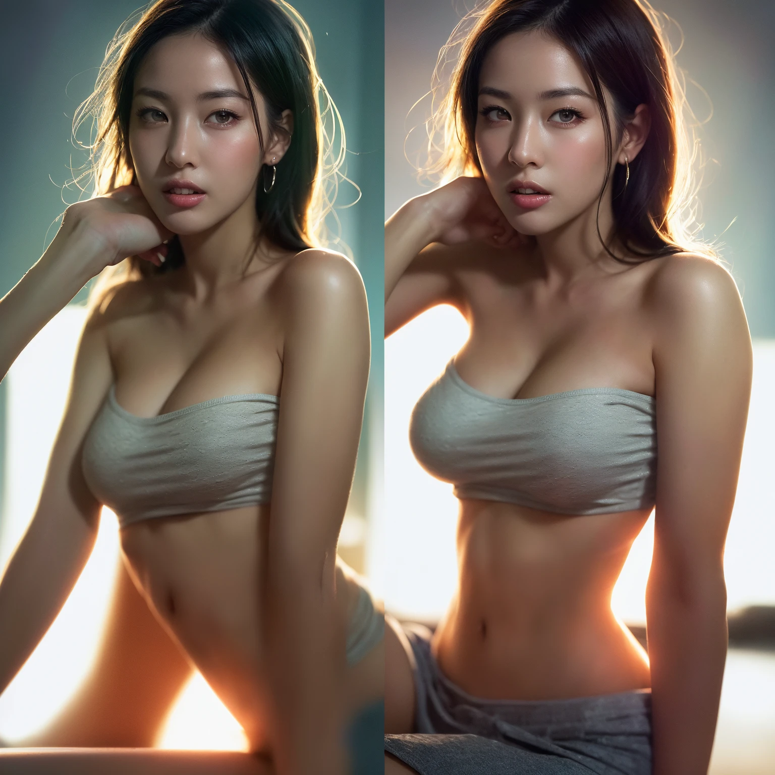 （（Boa Hancock (Boa･Hancock) 　One Piece Character ：2.0））


（（one piece 　Boa・Hancock：2.0）），
（（????? female pirate，26 years old：2.0）），
（（Precise and delicate face：2.0））
（（The brightness is、"Not too dark、Not too bright、Adjust to middle：2.0）），
（（Light coming from below and to the side emphasizes the subject：2.0）），
（（（Masterpiece：2.0））），
（（Realistic texture：2.0））
（High resolution：1.5），
 (Realistic:1.4)，
（RAW Photos：1.4），（（Check Point and Lora's outfits are not reflected at all.：2.0）），

（（“Unrealistic、The ????? woman with ???????????????? who defies the laws of physics：2.0））
，
（（A ????? bodybuilder-like muscular beauty always facing forward：2.0））
，
（（The whole body faces forward、She ??????????????? wide enough to expose her ????????.、Clothes and ?????????、A completely ???? body with no swimsuit whatsoever：2.0））
，
（（（映る角度を“正面から見た“From head to toe全身が映る画像“に固定し"Completely denying" "sideways images", "diagonal images", and "rear images"：2.0））），
（（Very beautiful, 14 heads and 196cm tall、Small head、Covered in bodybuilder-like muscles and feminine fat、Huge fake ??????? and a big body、Thick, muscular legsと長い足、Very tall：2.0）），
（（Hair flowing down her back、Do not hide shoulders, ?????, or other body parts：2.0）），
（（A ???? and seductive smile：1.85）），
（（3 times larger than the head（Diameter 55cm、Top 135cm, Under 205cm）"Only full-body photos of a woman facing forward and standing are acceptable"：2.0）），
（（The subjects on the screen are integrated into one person：2.0）），
（（（"Completely denying" "sideways images", "diagonal images", and "rear images"：2.0））），
（（A woman with ???????????? facing forward、Standing with ????????? open、From head to toe映る全身写真以外不可”：2.0）），（（Merge people on screen into one person：2.0）），
(Smooth skin texture:2.0)，（（White skin with visible blood vessels：2.0）），（（Completely corrects anomalies that occurred during image generation：2.0）），
（（The ratio of the small head to the large body is amazing.：2.0）），
（（Display ???? images）），
（（（Bodybuilder-like muscles and feminine fat６A huge "??????????" that shows off divided abdominal muscles：2.0））），
（（（Huge, muscular, completely ????? woman：2.0））），
（（Open your arms slightly.、Standing figure with legs about 50cm apart、From head to toe、The basic rule is to take a photo of yourself standing upright, showing your whole body.：2.0）），
（（???????????? against a toned body：2.0）），
（Fake ????????????：2.0），
（（Toned, muscular torso：2.0）），
（（Thick, muscular legs：2.0）），
（（"A huge, protruding ????"：2.0）），
（（"A detailed and disintegrated female ????????? is shown"：2.0）），
（（No clothing or accessories other than the ???? body are visible：2.0）），
（（All clothes are gone：2.0）），
（（????????????：2.0）），
（（No swimsuits：2.0）），
（（Refuses to show anything attached to the subject, including clothing and shoes, on the screen：2.0）），（（????? boys with ?????????????：2.0）），
（（Do exactly what you're prompted to do：2.0）），（（（to descend、Merge all prompts：2.0））），
（（Very ????????????!!：2.0）），
（（Unrealistically ????????????!!：2.0）），
（（（The whole body is facing forward、Arms open to the sides、A vertical long-distance photograph of a ???? woman with her legs "dynamically spread"：2.0））），
（No images of people sitting on the floor：1.95），
（（Does not show images ??????????? or behind：2.0）），（（（Head to body ratio 2:9：2.0））），
（（The above mentioned、Take top priority for all prompts：2.0）），
（（Follow the prompt exactly：2.0））
（（Large, slender eyes、Dark Eyes：2.0）），
（（Long straight black hair：2.0）），
（Clear, high definition, and highly precise, deeply carved Caucasian facial features, wide forehead, and a ???? smile：2.0）），
（（Boa Hancock (Boa･Hancock)Please refer to the hairstyle in the image.、To reflect：1.95）） ，
（（髪型・Hime cut，hime cut：2.0）），（（Straight, very long black hair that grows from the top of the head to the waist and has the tips trimmed. The bangs are parted in the center and trimmed to the temples. The ears are exposed.、もみあげ部分は首部分で切りそろえる・Hime cut，hime cut：2.0）），
（（Hime cut：2.0）），（（“The above mentioned全てのプロンプトで最優先に適用される”：2.0）），（（Follow the prompt exactly：2.0）），
（（（3 times the head、Super huge fake ???????”：