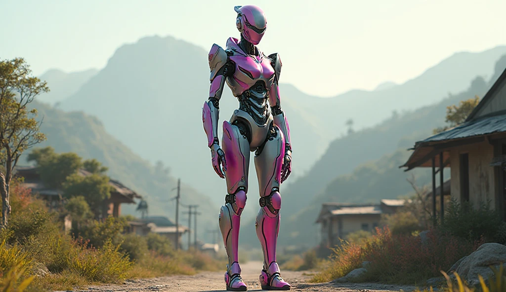 (Highly detailed CG), (Highest quality), One girl, Perfect Face,Shiny skin, Wide Hips, Tight waist,   Mazin Regular, Power Armor,Green Eyes, teeth ,teeth focus, squat, , ,Recall,Large bust、Wearing white 、Soaking wet whole body、Stick your ass out、、wear white lace 、でStick your ass out、Angle 、Big Breasts、