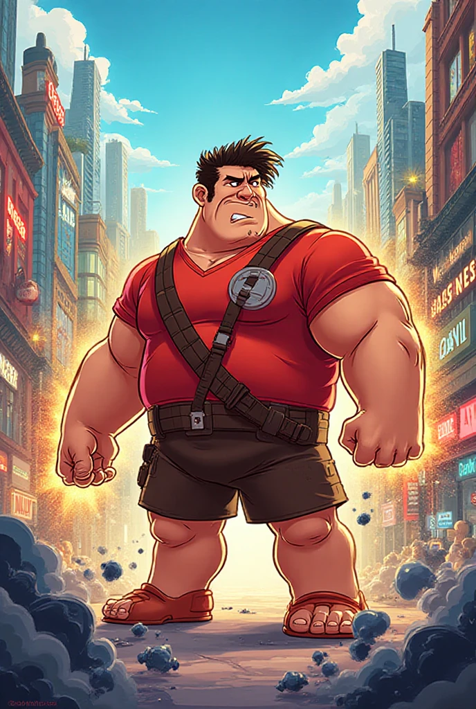 Enraged Ralph I want to cartoon Ralph the Destroyer episode 3 - SeaArt AI