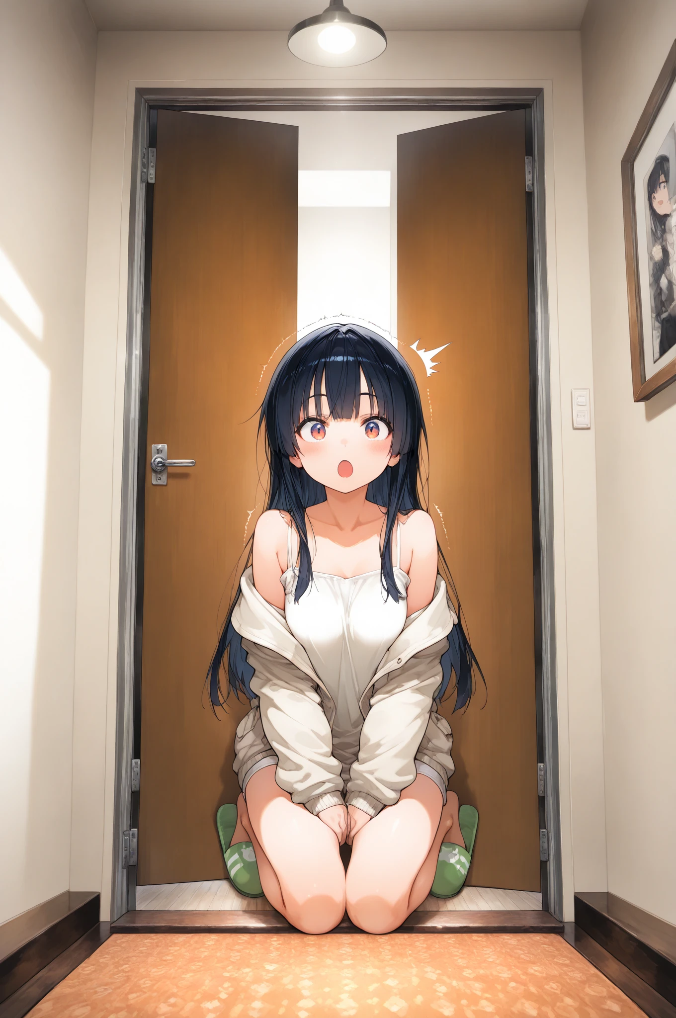 masterpiece、Highest quality、?????、6-year-old girl、Small ???????、Flat ?????、Japanese、Troubled face、cute、High resolution、Genuine、Live Action、Accurate depiction、Realistic、Innocence、Primary school students、Her ????? is exposed、????、Young Girl、Small ???????、Troubled face、??????、Shaved、Full body portrait、ruins、Garbage is scattered everywhere、????????????、????????????、????????????、Perfect ???????