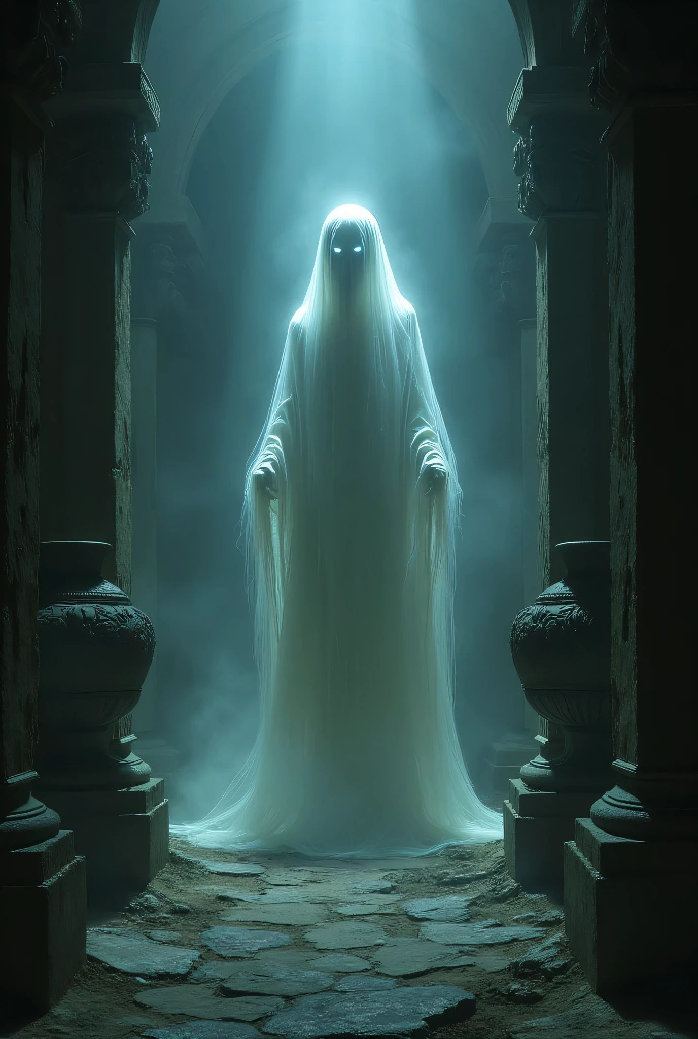 Wraith  , mausoleum, darkness.