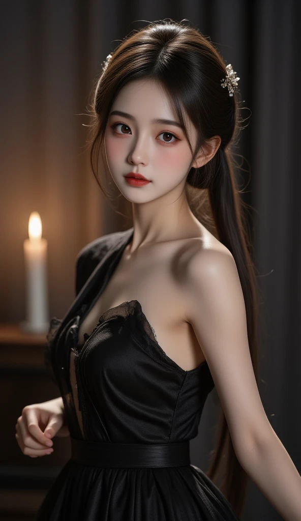 (Fluorescent Color:1.4),(translucent:1.4),(Retro filter:1.4),(strange:1.4),(Photo of a woman,1 girl:1.2),(Perfect female body),Off-shoulder,translucent夏季衣衫,(Big , 、Showing ),light, Smile,Short hair details,Black shawl straight hair,Side Bangs,tiny braids,High-resolution details、Very detailed、light、Surrealism、Soft Light、Deep field focus bokeh,It's a perfect face,Pretty Face,beautiful eyes,Candy Land Disneyland,Vague、Softness、Fluffy、softscape,Pale pink sky,Green and blue luster,Elegant light powder,Wonderful rainbow glow、Star,diamond sparkles,Gemstone background,(Hyperrealism)、(Super quality)、light,Rich in details,Full HD,Plenty of lighting,
