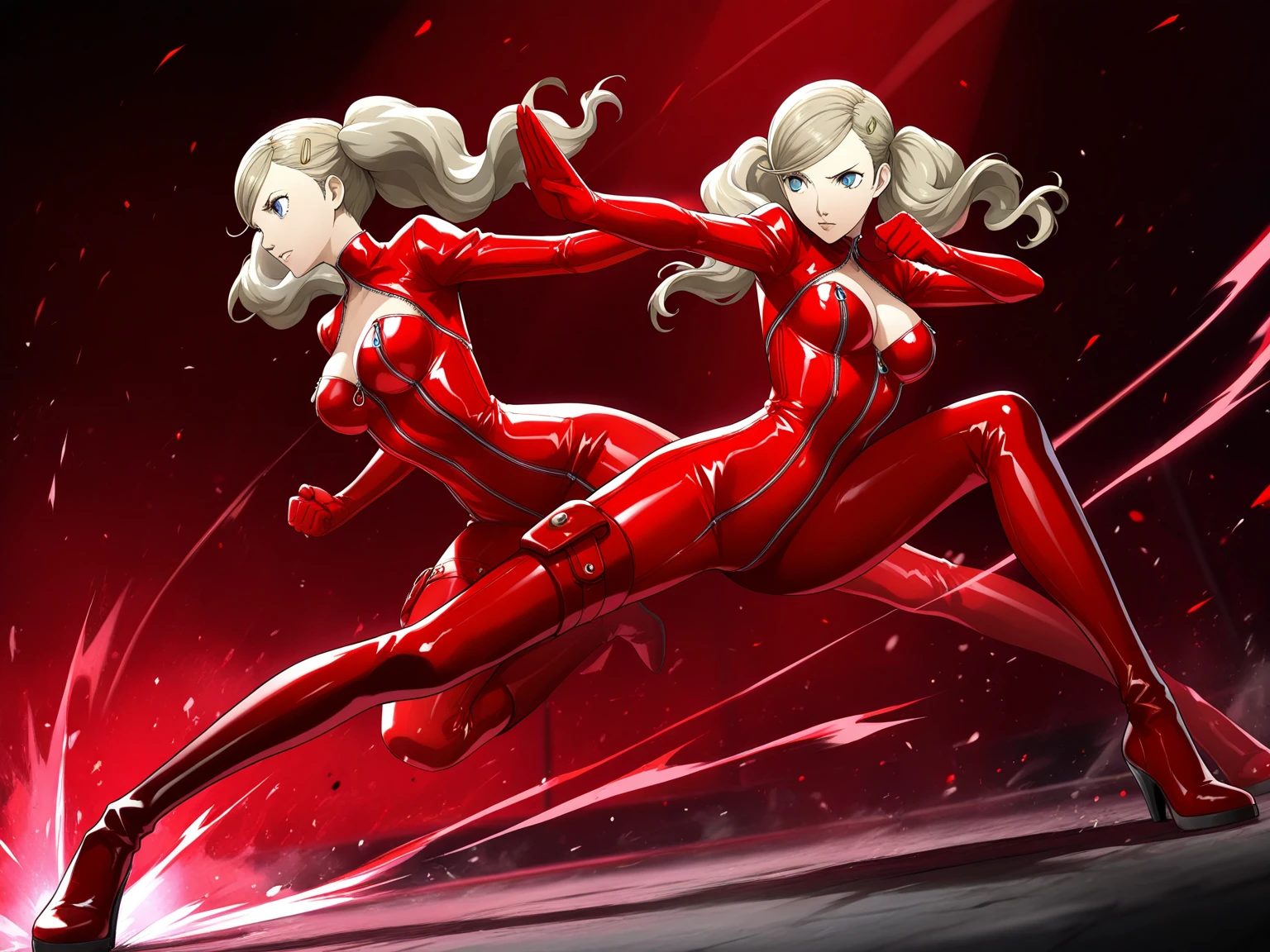 two womaen angry fight santce