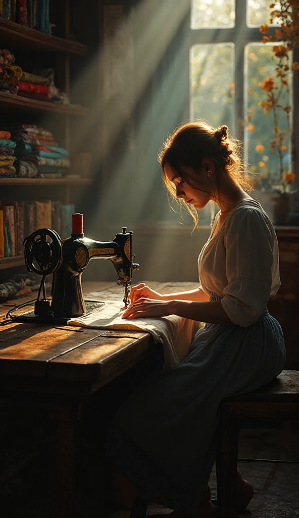 आलिया ने कॉलेज छोड़ दिया और सिलाई का काम सीखकर शुरू कर दिया।