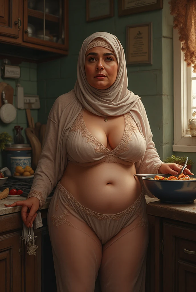 (fermer),BRUT, best quality, high resolution, chef-d'artwork: 1.3), , Belle femme malaise en hijab,chef-d'artwork, perfectly fitted body, ((huge breast)), de grands yeux magnifiques, Sourire doux,beau visage,thick thighs,  bleu, 