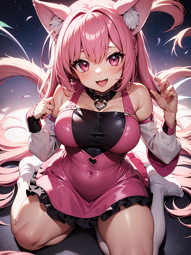 Anime girl with pink hair and horns sitting on the ground, Keqing from Genshin Impact, Ayaka Genshin impact, Genshin, Anime goddess, ayaka game genshin impact, Portrait Chevaliers du Zodiaque Fille, zhongli from genshin impact, of a ramlethal valentine, Anime waifu, cute anime waifu in a nice dress, Marin Kitagawa fanart