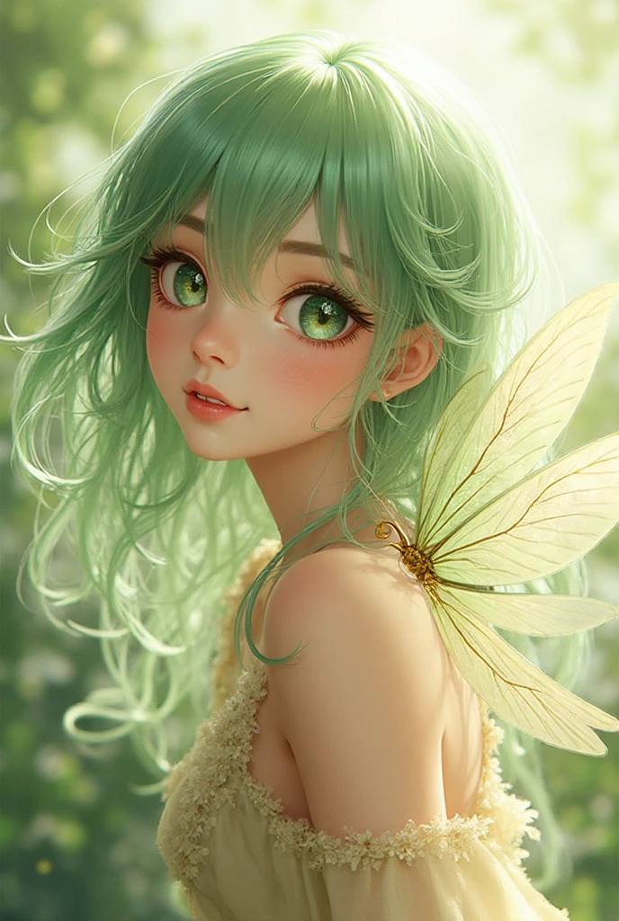 An ethereal female figure with delicate, luminescent wings, surrounded by glowing, magical creatures in an enchanted forest
Subsurface skin scattering, shiny skin, iridescent dress, detailed background, ([Elizabeth Olsen|Anne Hathaway|Selena Gomez]:0.8), round cute face, green eyes, close-up, amazing fine detail, Nikon D850 film stock photograph Kodak Portra 400 camera f1.6 lens, rich colors, lifelike texture, dramatic lighting, unreal engine, trending on ArtStation, cinestill 800 tungsten