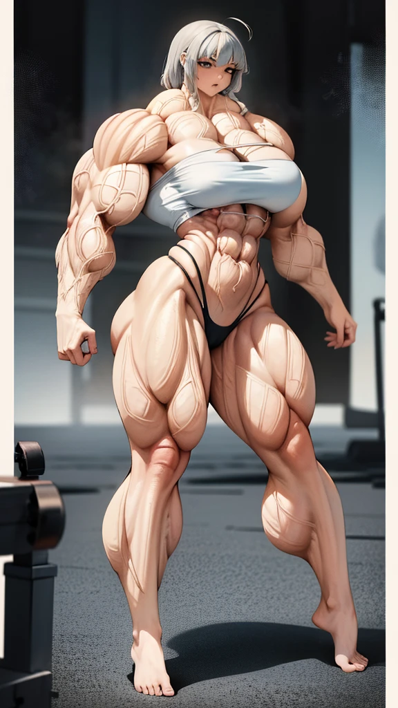 uma ilustração 3D de uma mulher com um corpo grande e big muscles, mulher ultraviolenta muscular, feminine and muscular, exaggerated physique, bodybuilder superhero ??????, garota musculosa, exaggerated muscular physique, mulher fisiculturista, corpo de fisiculturista, exaggeratedly large physique, muscular character, coxas musculosas, corpo inteiro feminino, big muscles, huge muscles, Oppai proportions