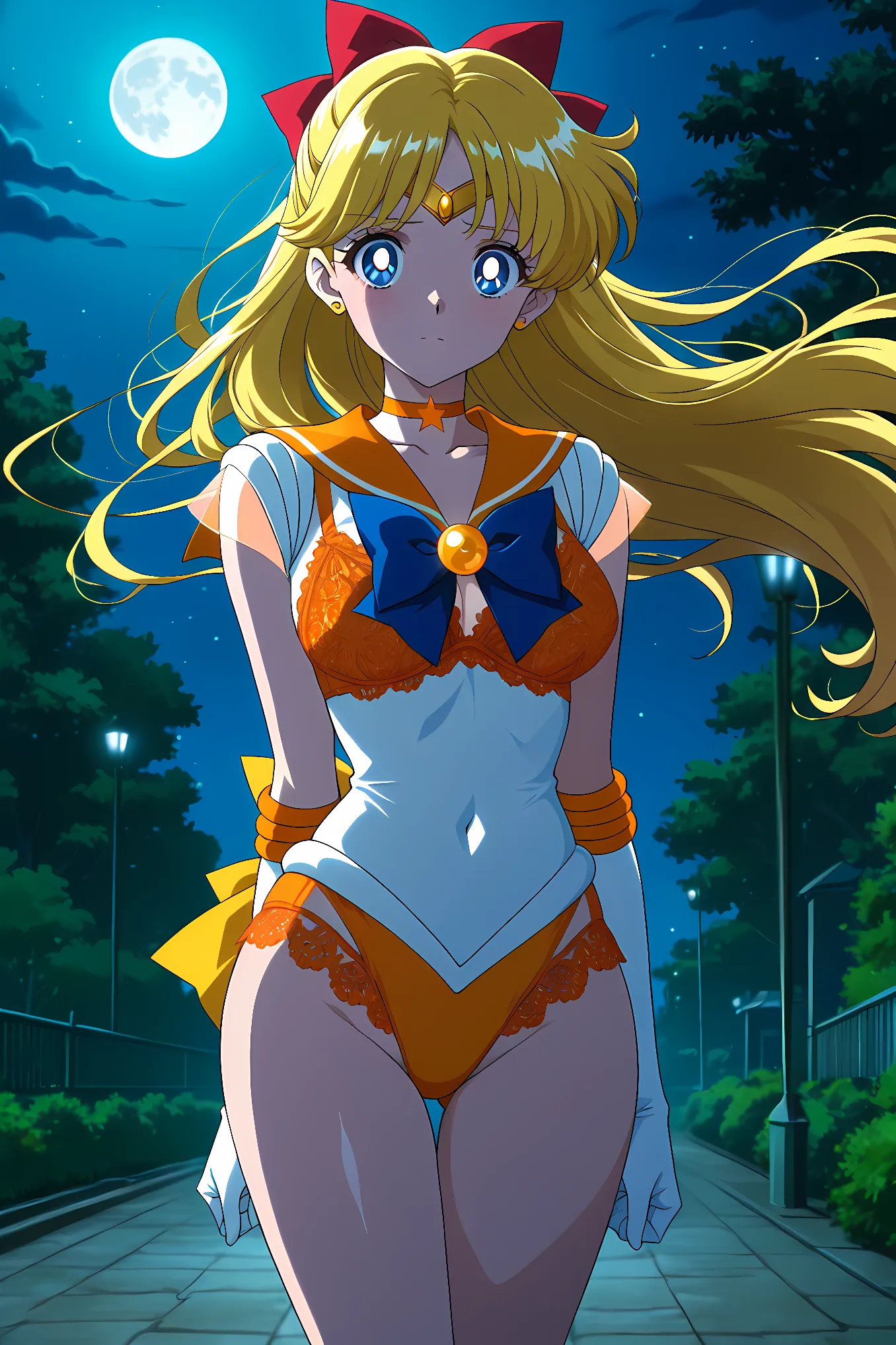 Minako Aino (Sailor Venus) Anime Portrait Generator