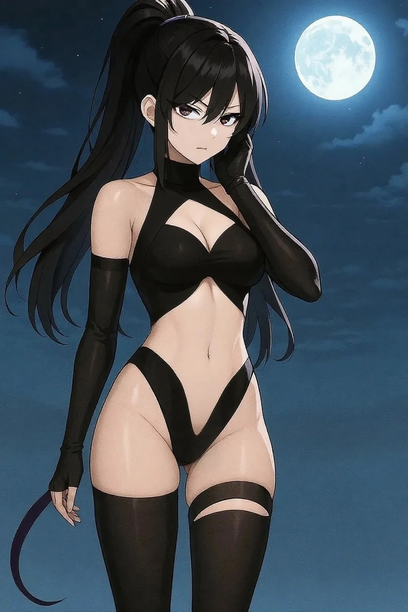 Beth，，Expose the private part，Sexual turn，Long black hair，爆乳，white wedding gown，