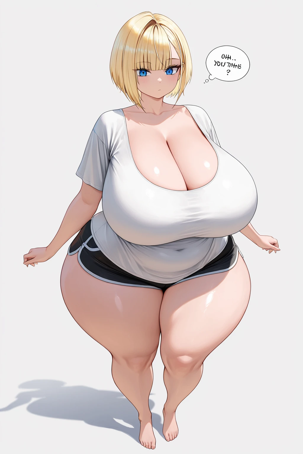 score_9, score_8_up, score_7_up, score_6_up, BREAK
anime, 2d, close up shot, 1girl, , blonde hair, hair_bun, thick thighs, wide , beautiful legs, thick ankles, thick, solo, , , thick, studio lighting, female pubic hair, ?, <lora:PulenKompot-StardustPapi_Style_PonyXL:1> stardustpapi