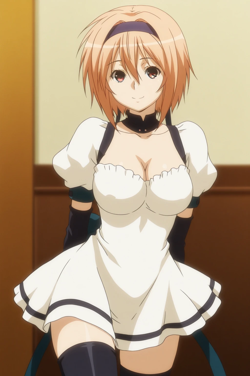 score_9, score_8_up, score_7_up, source_anime, anime screencap,
BREAK
<lora:shiHelloV1:1>, 1girl, solo, shiyui, short hair, brown eyes, pink hair, ribbon, hair ornament, rabbit ears, black leotard, playboy bunny, high heels, blush, looking at viewer, shy, wavy mouth, scenery, indoors, chandelier,