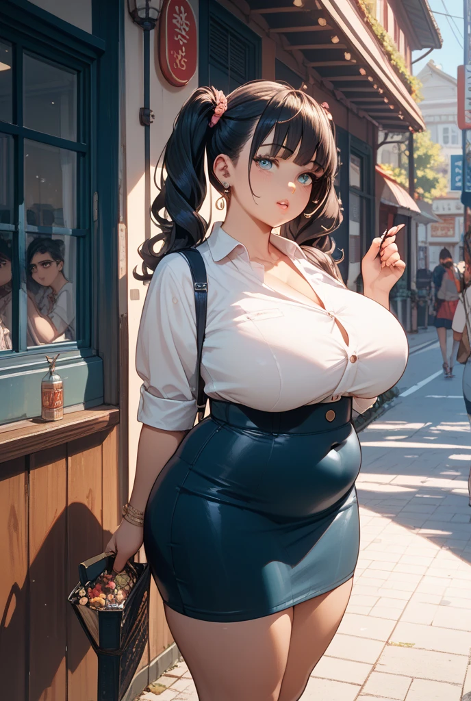 Hair Bow, black hair,Big Baby Bump pregnant, School girl, Big ?????, ??????, ???, Big Black Balloons,16 years girl, Big pregnant Belly, Big Pregnant girl, Huge ????????? Belly