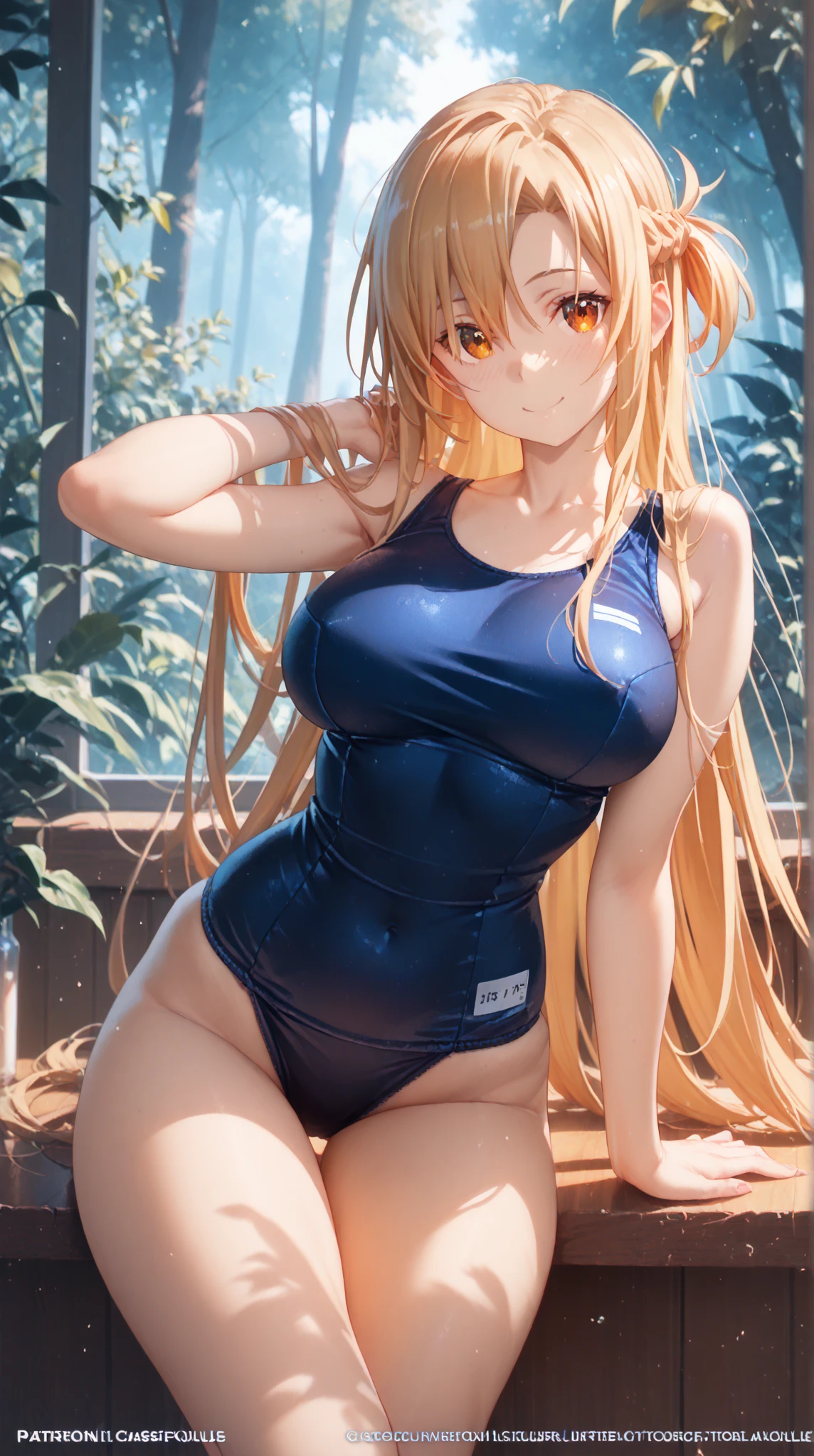 (masterpiece:1.3), (best quality:1.1), (8k, ultra detailed, ultra high res:1.2), ((anime style)), perfect 5 fingers, perfect ???????, 
1girl,
BREAK long hair, wavy hair, 
(blonde hair), 
(blue eyes), 
??????????????, camisole, (Sequins:1.2), 
BREAK smile, 
(looking up), 
full body, medium wide shot, 
white background, 