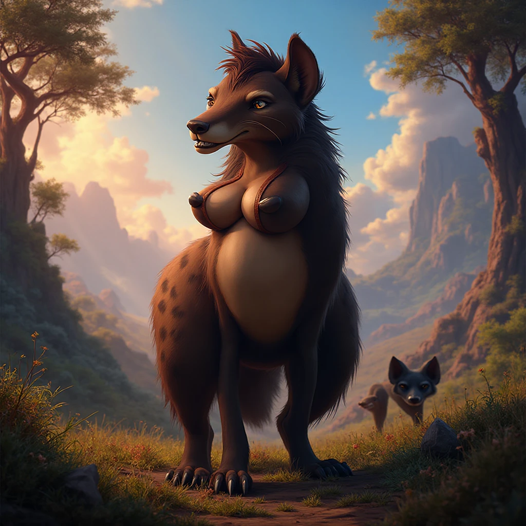 (4k, masterpiece,best quality,ultra-detailed,realistic:1.37), (solo), (A furry cosmic goddess), (anthro calico cat), (cat snout), (hooves), (antlers), (), (detailed face), (detailed eyes), (detailed lips), (long eyelashes), (cat ears), (ethereal body), (rainbow colored fur), (glowing skin), (full body tattoos), (intricate details), (detailed fur), (cosmic fur), (glowing stars), (embarrassed expression), (shy expression), (), (), (), (muscular female), (muscular arms), (muscular legs), (muscular feet), (muscular thighs), (big breasts), (massive breasts), (wide hips), (big butt), (big hips), (scorpion tail), (tall figure), (curvy figure), (thick figure), (bulky figure), (standing), (outside), (outdoor), (public), (full body photo)