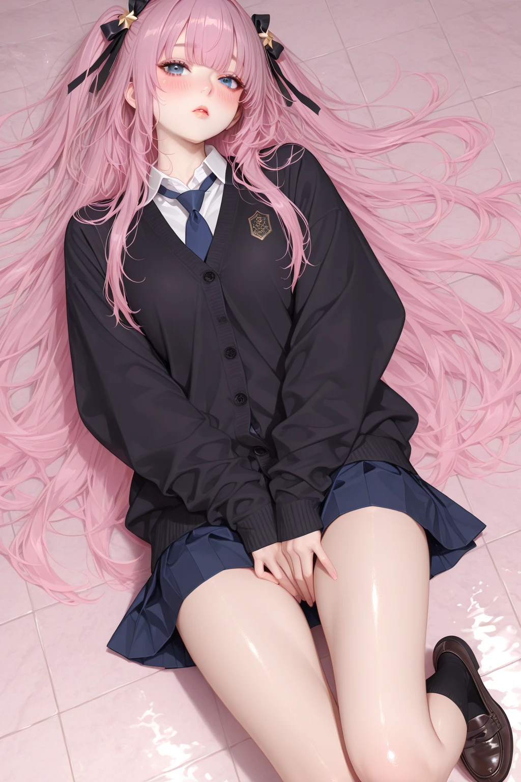 (very aesthetic),perfect anatomy,Neo Gothic Ikebukuro Women,Thin and Dark with Attention to Details,sagitales,(166cm),23 years old,BREAK,Slender body,constricted, long toe,Gloss Skin,Fair skin,black hair,Edo Purple Hair,Multicolor Gradation Hair,Straight Long Hair,BREAK,(Outer Sailor Style Multi Zipper Black Long Jacket),Inner Button Corset Short Skirt Black Dress,BREAK,knitted hat with large clip,Black Ribbon Leg Warmers,Short Studded Boots,Studded Neck Belt,earrings,BREAK,Neo ta Makeup,BREAK,(background in front of Ikebukuro Station, Toshima-ku, Tokyo:1.3),Resplendent City Light,The pose where you look back and turn around,(DYNAMIC ANGLE),(full-body POV),rimlight,( dynamic shadows:0.8),BREAK,(God's miracle masterpiece:1.2,BREAK,Best High Quality,High Quality:1.2,Unity 8k)