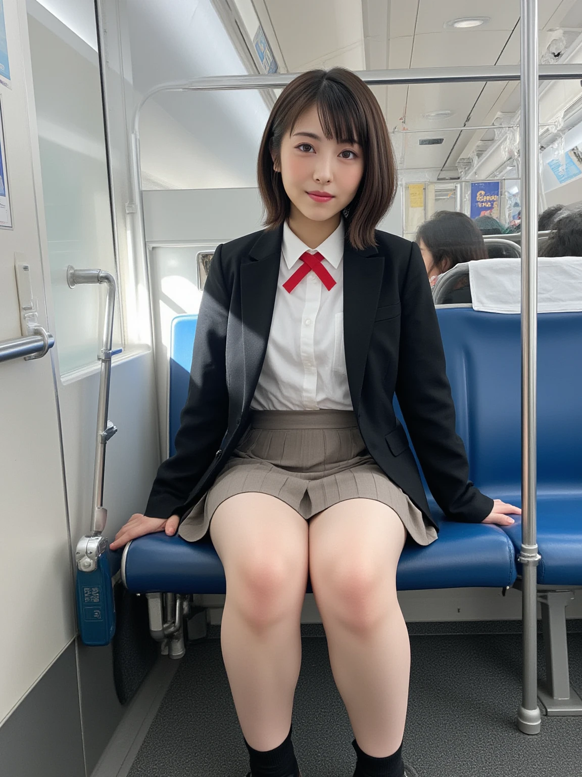 (absurderes, A high resolution, Ultra detailed),((Masterpiece)), ((Best quality:1.1)), high resolution, 8K,male people，1boy, (:1.2), shaded face, (White crew socks:1.1), (White ribbed socks:1.2), no-show socks, Invisible socks, Toes under socks, Shorts,Seamless socks, (puffynipple :0.8), (From below:1.1),
 male people，Elaborate Eyes, view the viewer, Short hair, , hand on knee, Handsome，rays of sunshine，Male，Raise your feet，full bodyesbian，male
Seating on the steps of the school staircase,comic strip, Indoors,  look