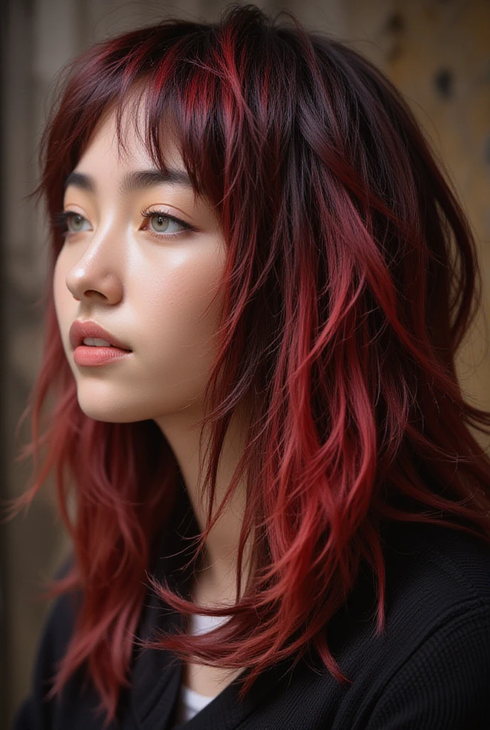 Change the colour of my hair into red